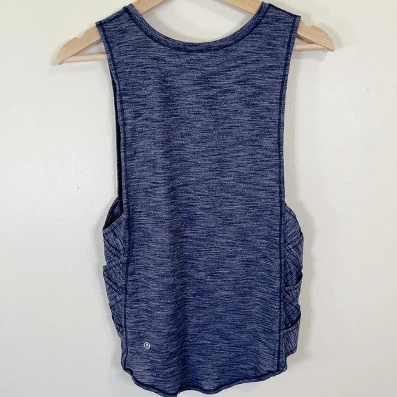 Lululemon Var-City Muscle Tank Heathered Hero Blue - Picture 12 of 12